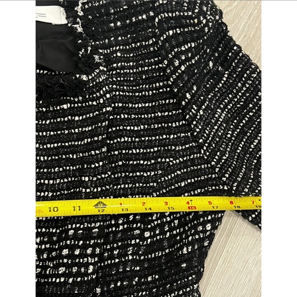 IRO Diana Tweed Blazer NWOT 36 - Picture 7 of 10